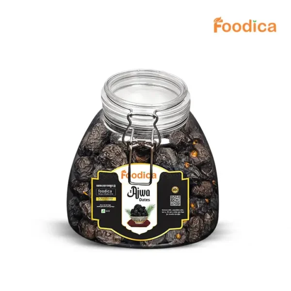 আজওয়া খেজুর (১ কেজি) | Premium Ajwa Dates (Large Size)