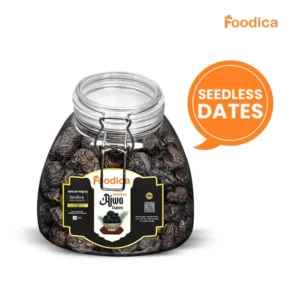 বিচিহীন আজওয়া খেজুর (১.৫কেজি) | Seedless Premium Ajwa Dates (Large Size)