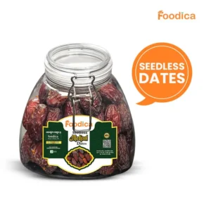বিচিহীন মেডজুল খেজুর (১.৫ কেজি) | Seedless Medjool Dates Jumbo Size