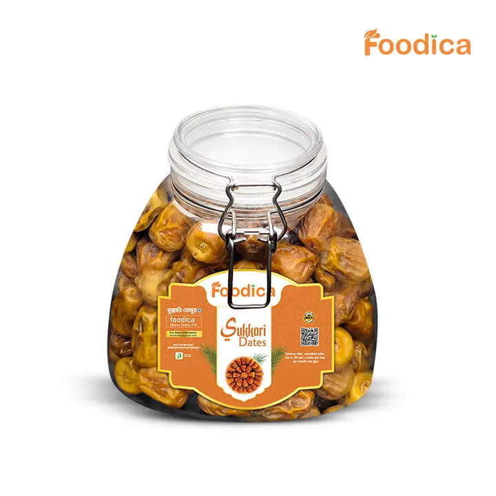 সুক্কারি মুফাত্তাল খেজুর (১.৫ কেজি)| Sukkari Mufattal Dates